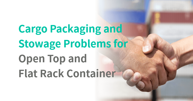 Conheça os tipos especiais de containers: Open Tops e Flat Racks