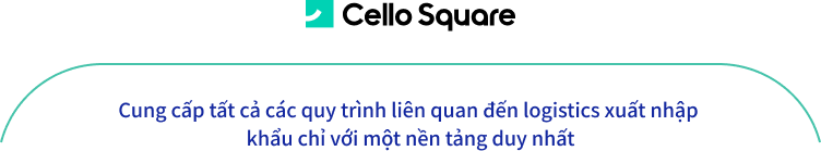 Cung cấp tất cả các quy trình liên quan đến logistics xuất nhập khẩu chỉ với một nền tảng duy nhất